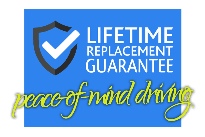 lifetime replacement guarantee logo
